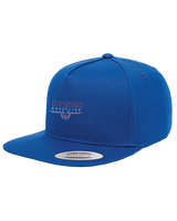 San Leandro HS Wrestling Design - Twill Snapback Cap
