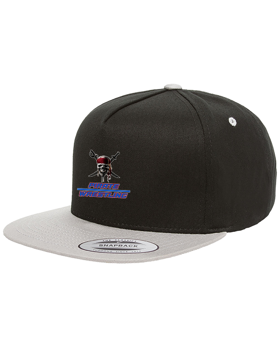 San Leandro HS Wrestling Split - Twill Snapback Cap