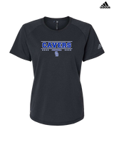 San Diego HS Football Border - Womens Adidas Performance Shirt