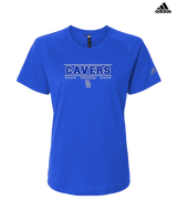 San Diego HS Football Border - Womens Adidas Performance Shirt