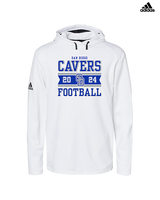 San Diego HS Football Stamp - Mens Adidas Hoodie