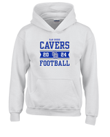 San Diego HS Football Stamp - Youth Hoodie