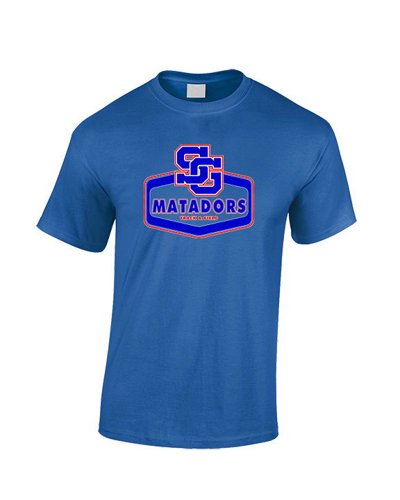 San Gabriel HS Track & Field Board - Cotton T-Shirt