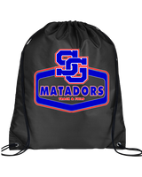 San Gabriel HS Track & Field Board - Drawstring Bag