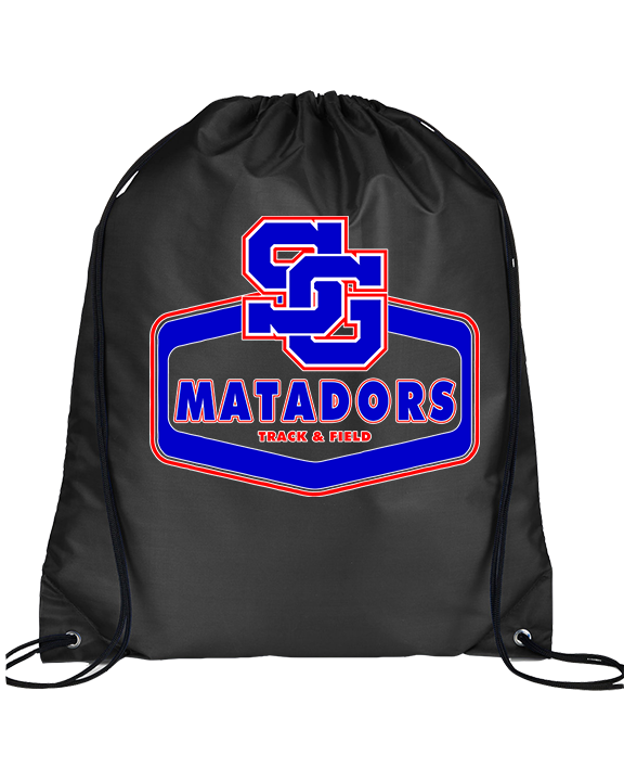 San Gabriel HS Track & Field Board - Drawstring Bag
