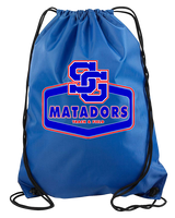 San Gabriel HS Track & Field Board - Drawstring Bag