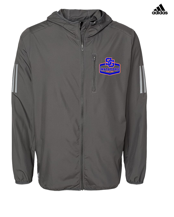 San Gabriel HS Track & Field Board - Mens Adidas Full Zip Jacket