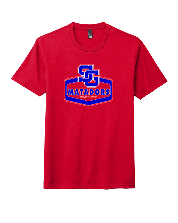 San Gabriel HS Track & Field Board - Tri-Blend Shirt