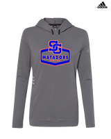 San Gabriel HS Track & Field Board - Womens Adidas Hoodie