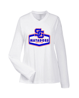 San Gabriel HS Track & Field Board - Womens Performance Longsleeve