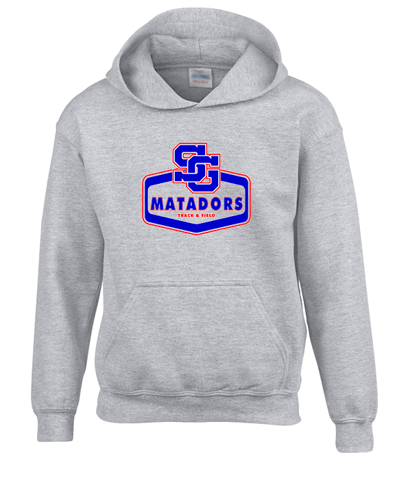San Gabriel HS Track & Field Board - Youth Hoodie
