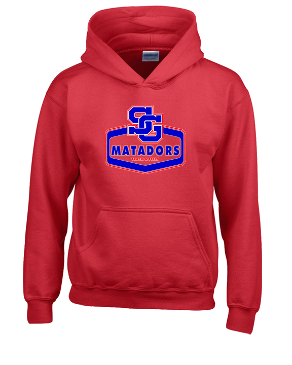 San Gabriel HS Track & Field Board - Youth Hoodie