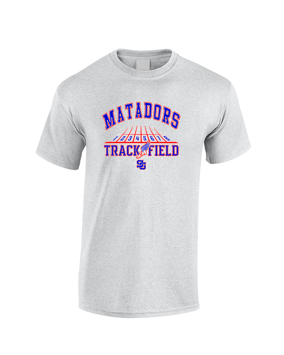 San Gabriel HS Track & Field Lanes - Cotton T-Shirt