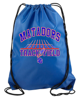 San Gabriel HS Track & Field Lanes - Drawstring Bag