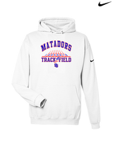 San Gabriel HS Track & Field Lanes - Nike Club Fleece Hoodie