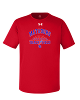San Gabriel HS Track & Field Lanes - Under Armour Mens Team Tech T-Shirt