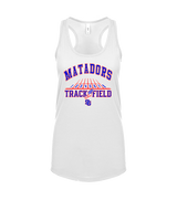 San Gabriel HS Track & Field Lanes - Womens Tank Top
