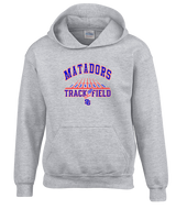 San Gabriel HS Track & Field Lanes - Youth Hoodie