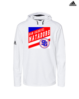 San Gabriel HS Track & Field Square - Mens Adidas Hoodie