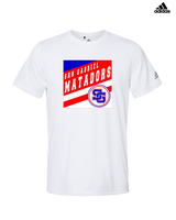 San Gabriel HS Track & Field Square - Mens Adidas Performance Shirt