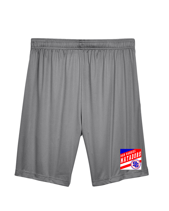 San Gabriel HS Track & Field Square - Mens Training Shorts with Pockets