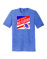 San Gabriel HS Track & Field Square - Tri-Blend Shirt