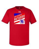 San Gabriel HS Track & Field Square - Under Armour Mens Team Tech T-Shirt