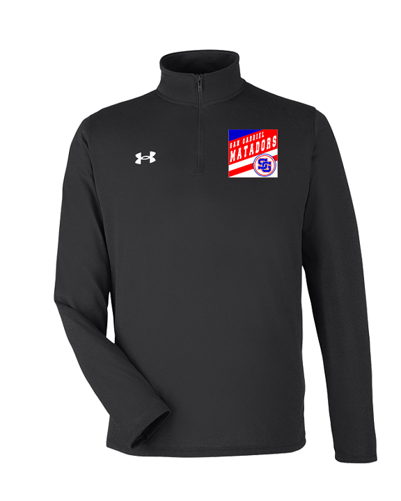 San Gabriel HS Track & Field Square - Under Armour Mens Tech Quarter Zip