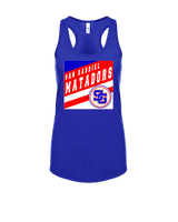 San Gabriel HS Track & Field Square - Womens Tank Top