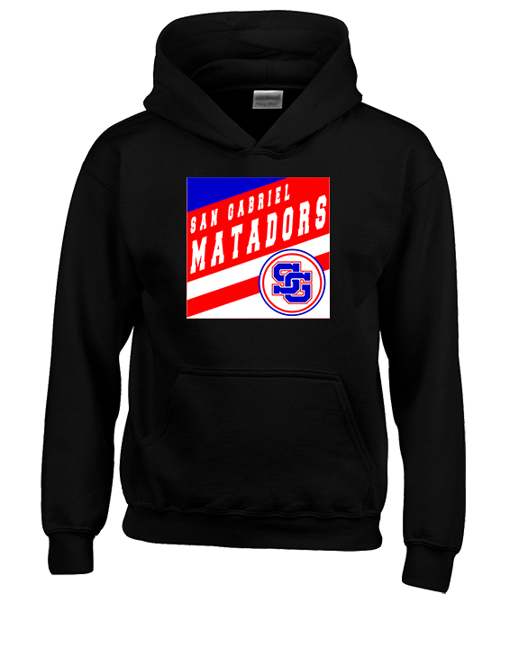 San Gabriel HS Track & Field Square - Youth Hoodie