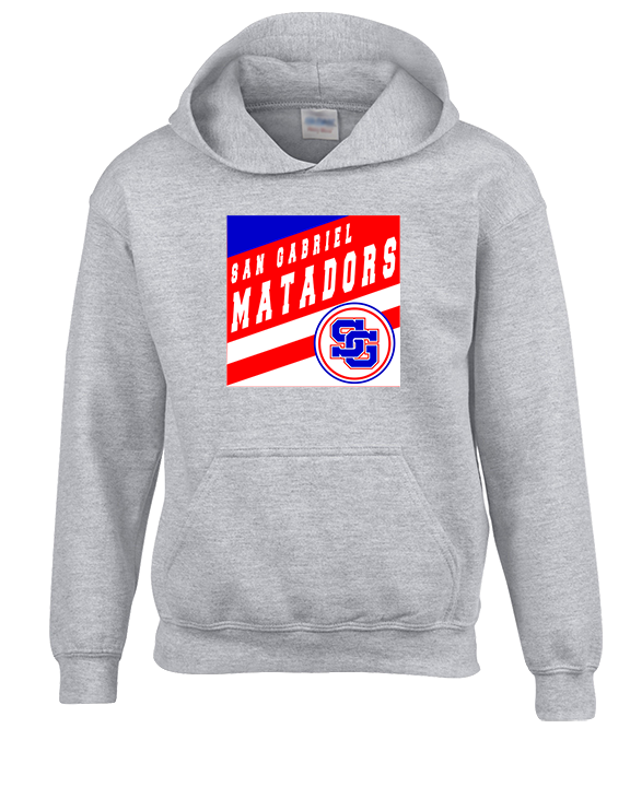 San Gabriel HS Track & Field Square - Youth Hoodie
