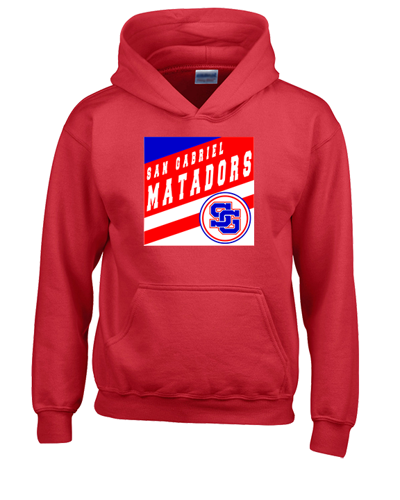 San Gabriel HS Track & Field Square - Youth Hoodie