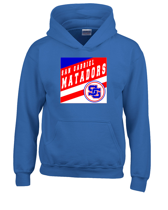 San Gabriel HS Track & Field Square - Youth Hoodie