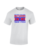 San Gabriel HS Track & Field Stamp - Cotton T-Shirt