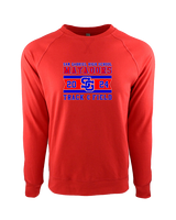 San Gabriel HS Track & Field Stamp - Crewneck Sweatshirt