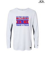 San Gabriel HS Track & Field Stamp - Mens Oakley Longsleeve