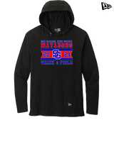 San Gabriel HS Track & Field Stamp - New Era Tri-Blend Hoodie