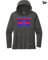 San Gabriel HS Track & Field Stamp - New Era Tri-Blend Hoodie