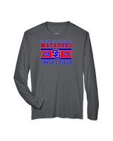San Gabriel HS Track & Field Stamp - Performance Longsleeve