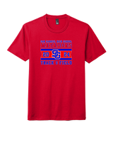 San Gabriel HS Track & Field Stamp - Tri-Blend Shirt