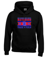 San Gabriel HS Track & Field Stamp - Youth Hoodie