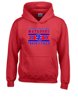 San Gabriel HS Track & Field Stamp - Youth Hoodie