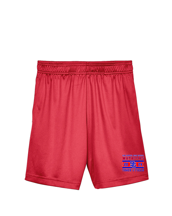 San Gabriel HS Track & Field Stamp - Youth Training Shorts