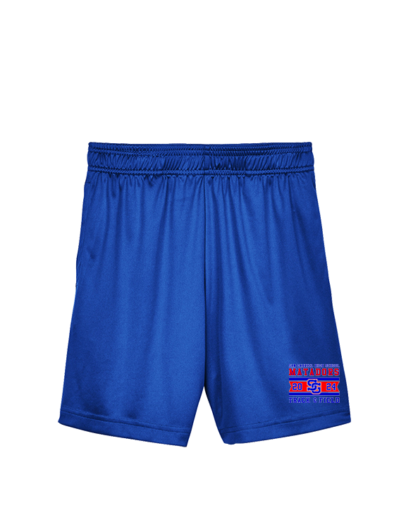 San Gabriel HS Track & Field Stamp - Youth Training Shorts