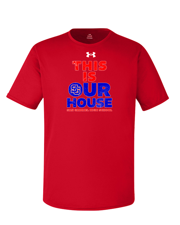 San Gabriel HS Track & Field TIOH - Under Armour Mens Team Tech T-Shirt