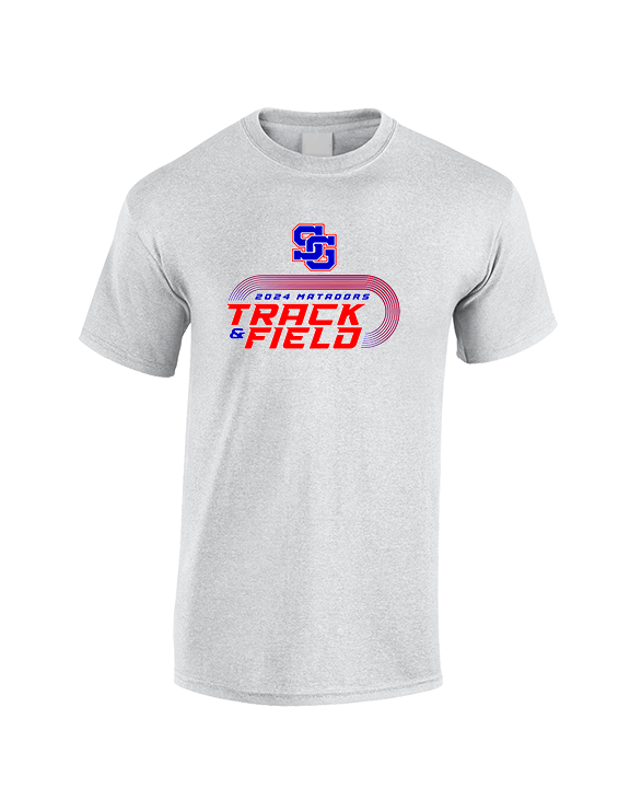 San Gabriel HS Track & Field Turn - Cotton T-Shirt