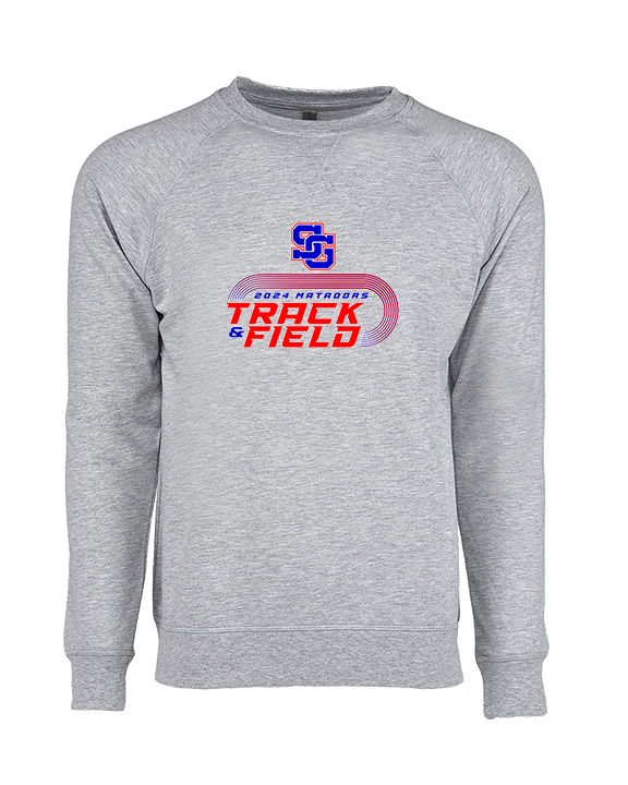 San Gabriel HS Track & Field Turn - Crewneck Sweatshirt