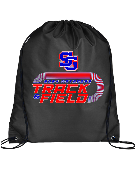 San Gabriel HS Track & Field Turn - Drawstring Bag