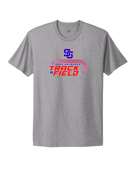 San Gabriel HS Track & Field Turn - Mens Select Cotton T-Shirt