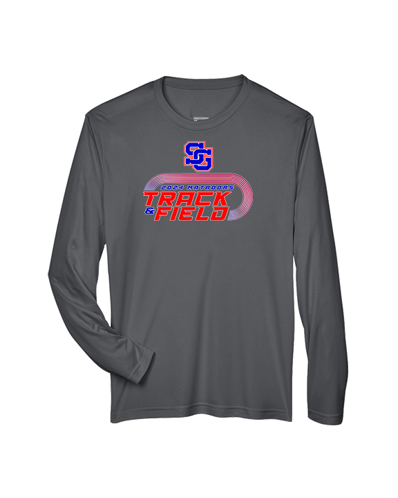 San Gabriel HS Track & Field Turn - Performance Longsleeve